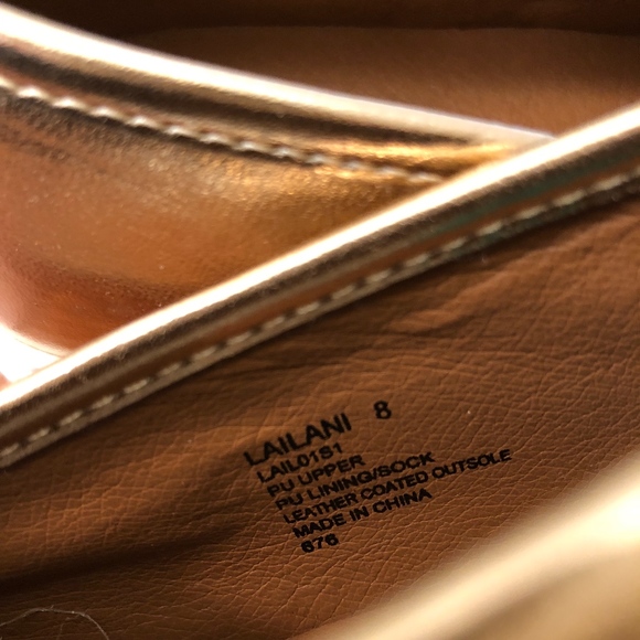 Steve Madden Rose Gold Floral Slip On Sneakers, 8 - Picture 8 of 8